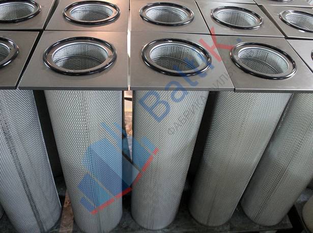 Фильтр-картриджи с квадратным фланцем ВФУ 250 CART-VL-D20