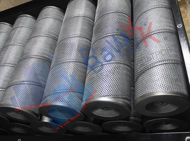 Угольный канальный фильтр-бокс KF2Q1N-610x915x1200-W5X24