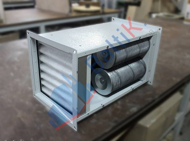 Канальный фильтр KF2Q1-305x305x600-Q4K4