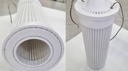 Фильтр для системы аспирации подачи сахарного песка