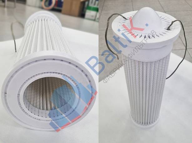 Фильтр для системы аспирации подачи сахарного песка