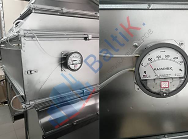 Секция канальных фильтров по индивидуальному чертежу