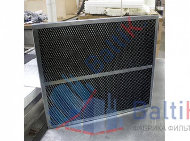 Угольный панельный фильтр (засыпной)